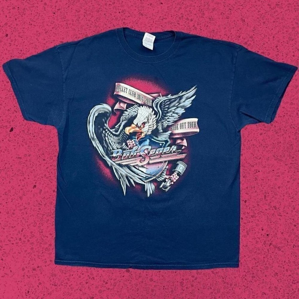 Bob Seger Bullet Club Ride Out Tour Shirt